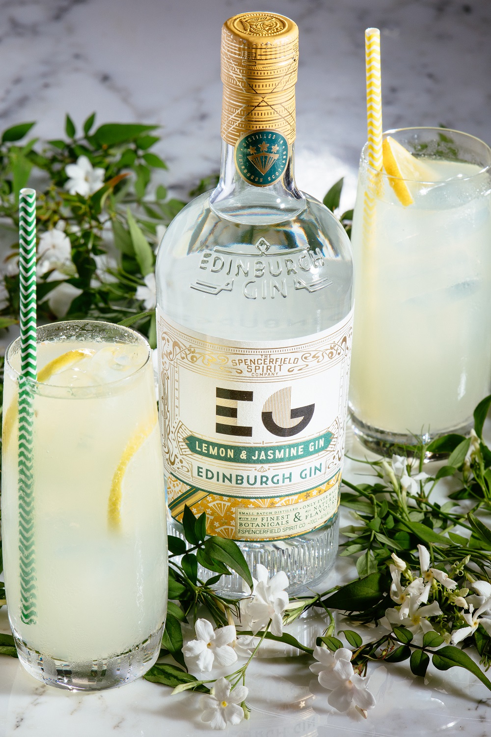 Lemon & Jasmine launch Edinburgh Gin unveils new fullstrength